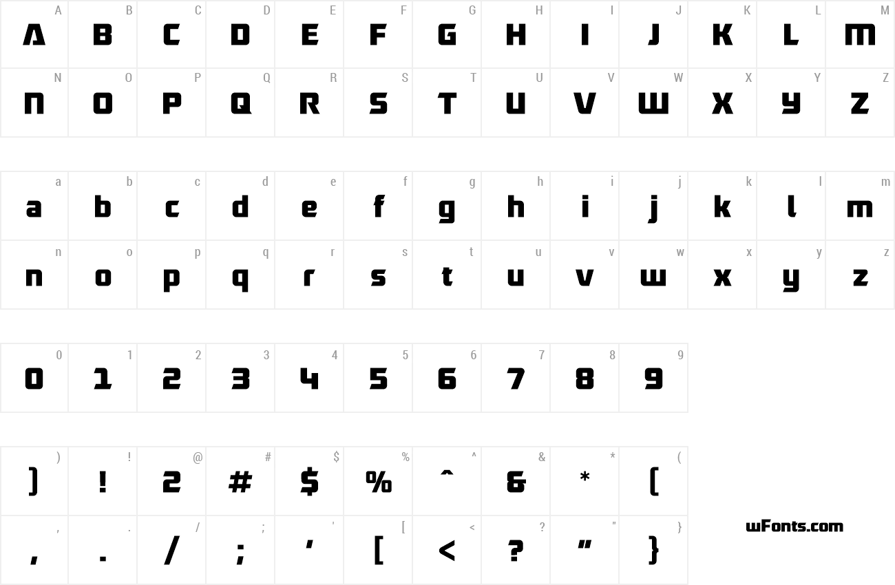 Download Free Font Robofan Free