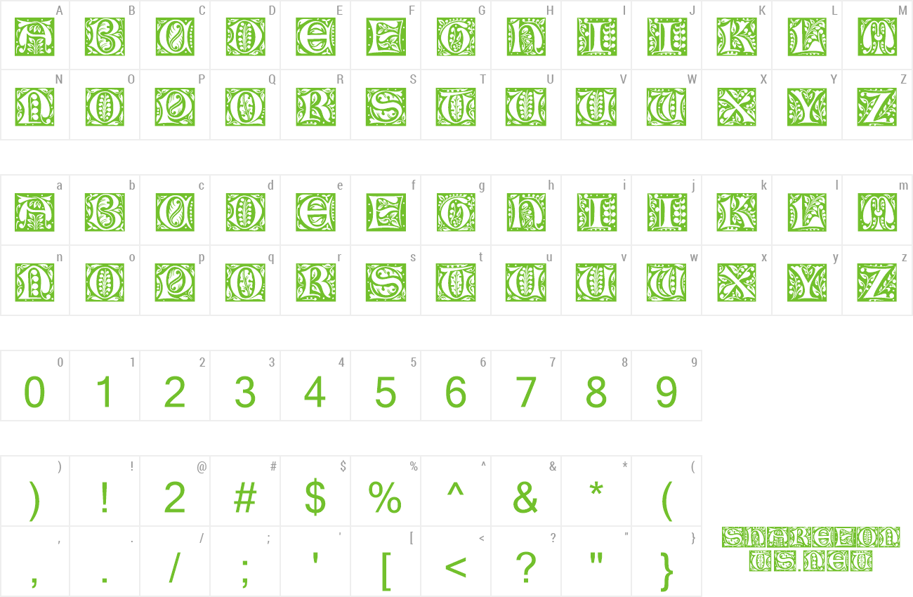 Font Christensen Caps preview