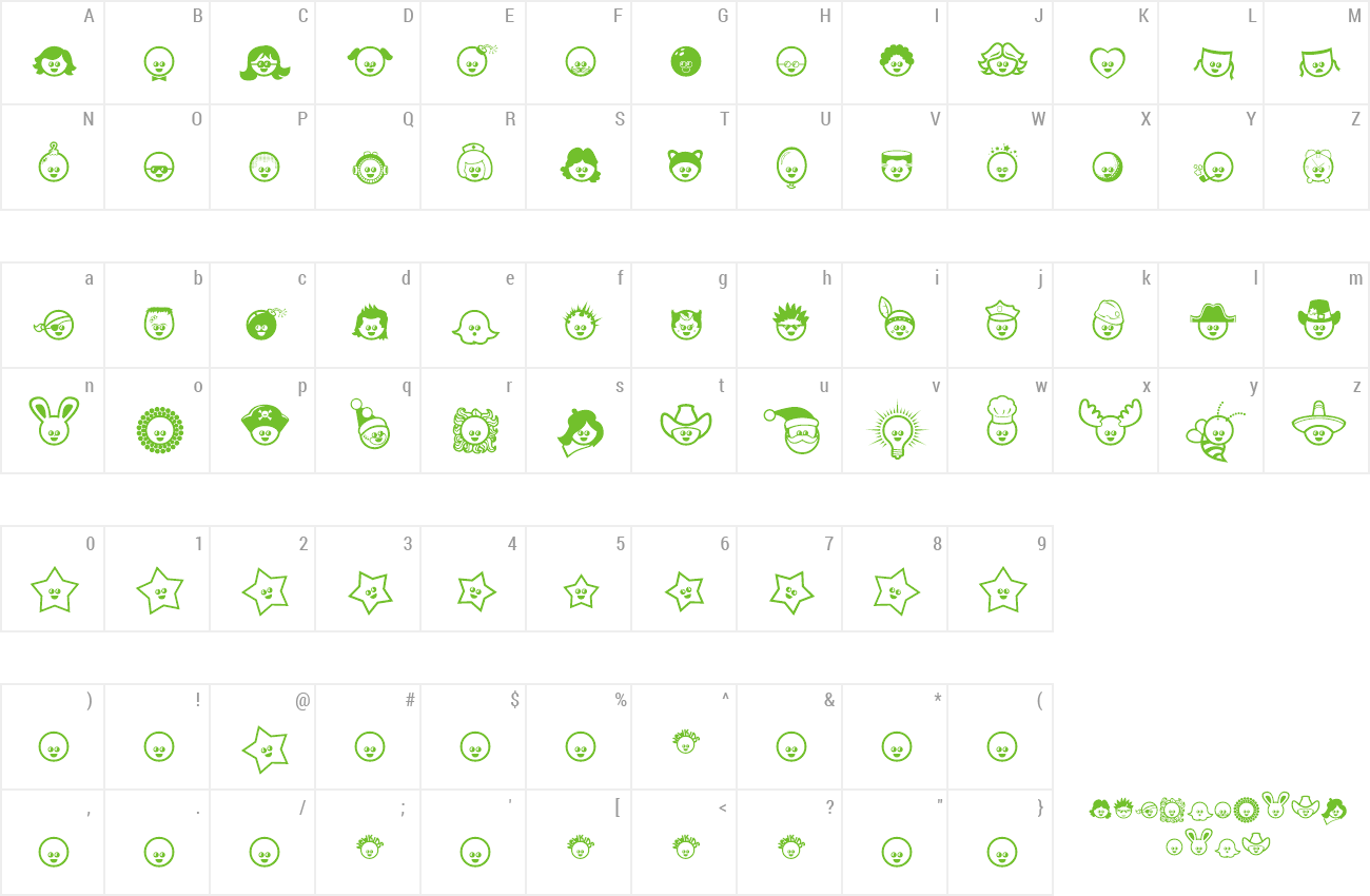 Font Glee Club preview