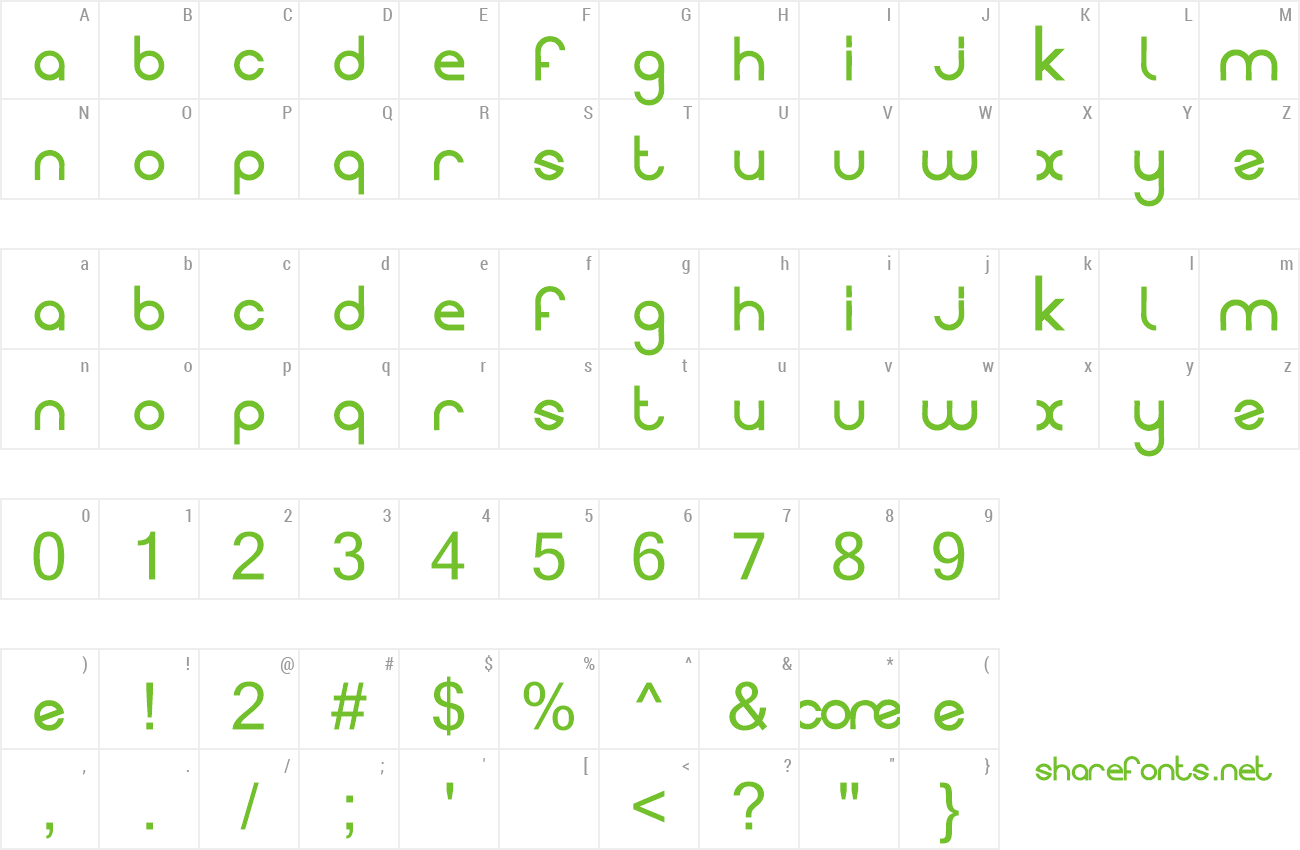 Font Evolution preview