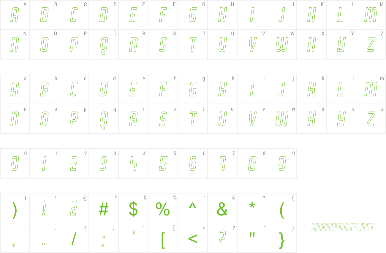 Font WLM Poster Type preview