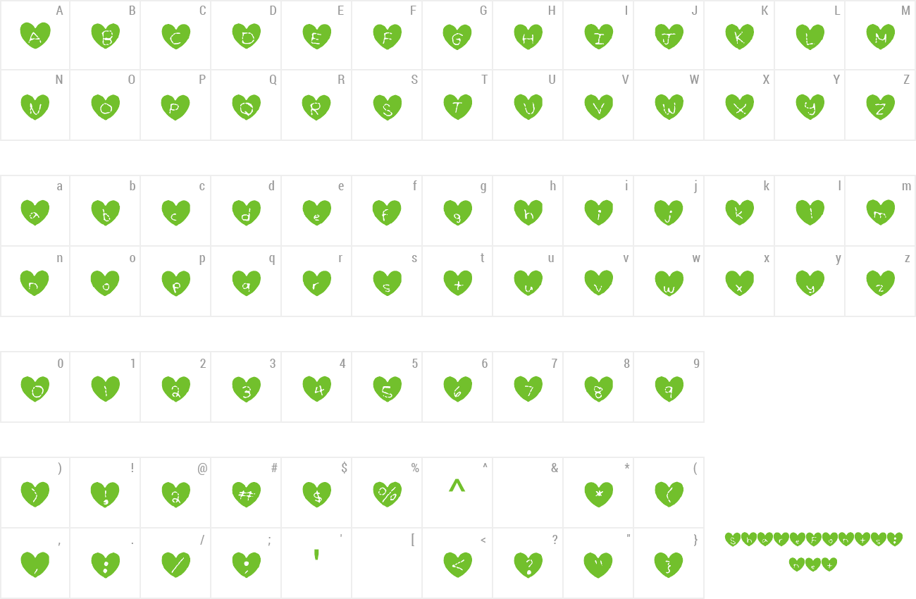 Font Hearty_Geelyn_Edits_Watercolor_Brush preview