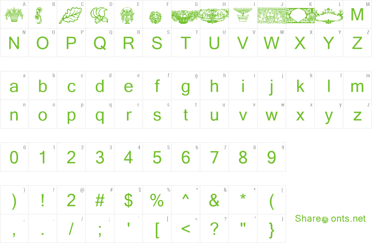 Font Design 6 preview