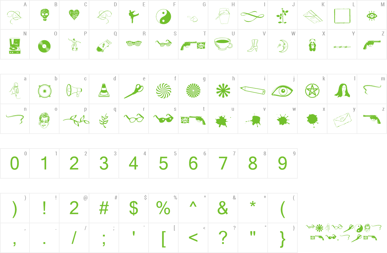 Font Kool Ding preview