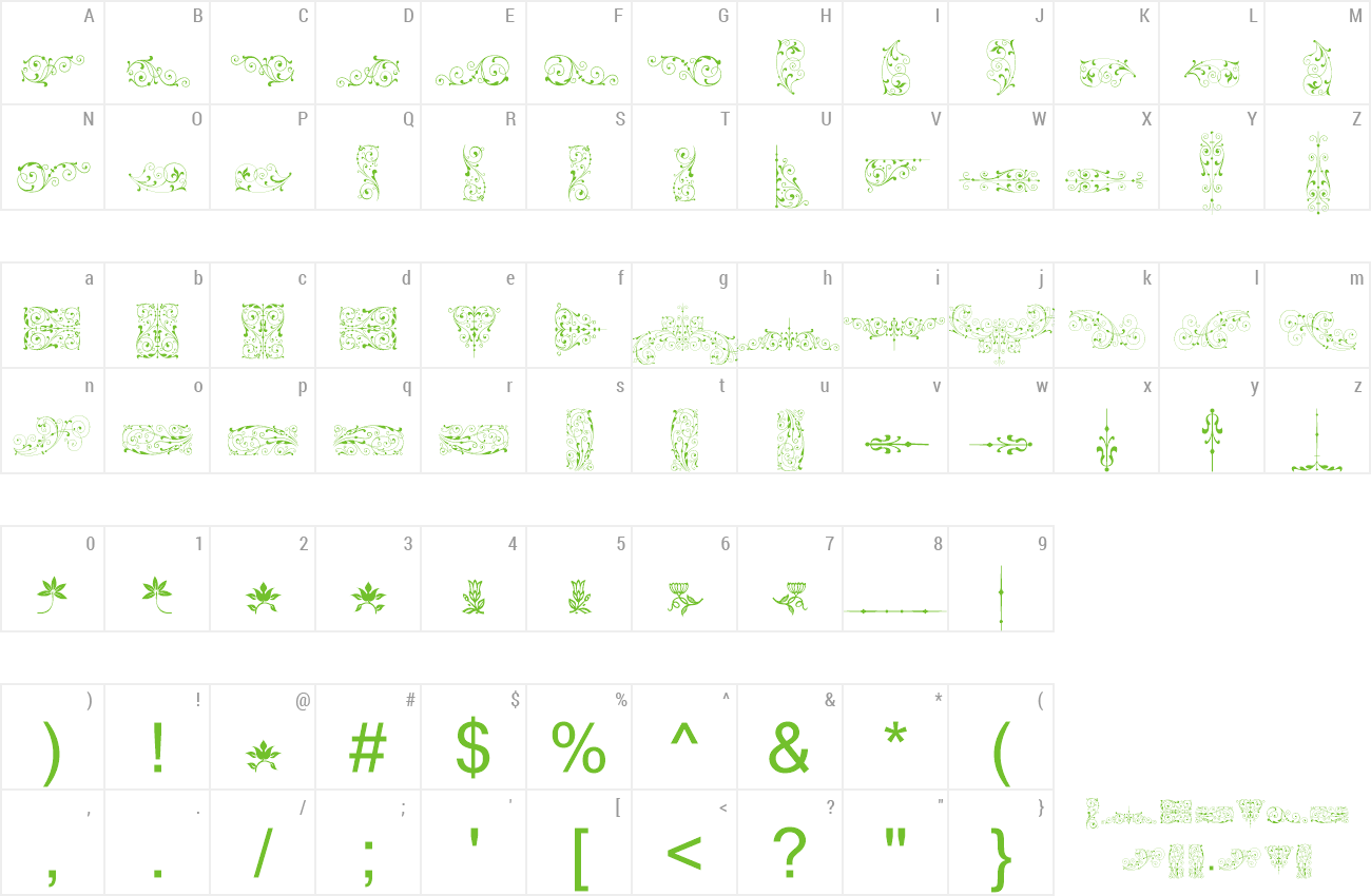 Soft Ornaments Seven Font download free