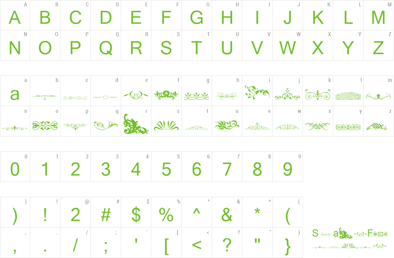 Font Vintage Decorative Signs 14 preview