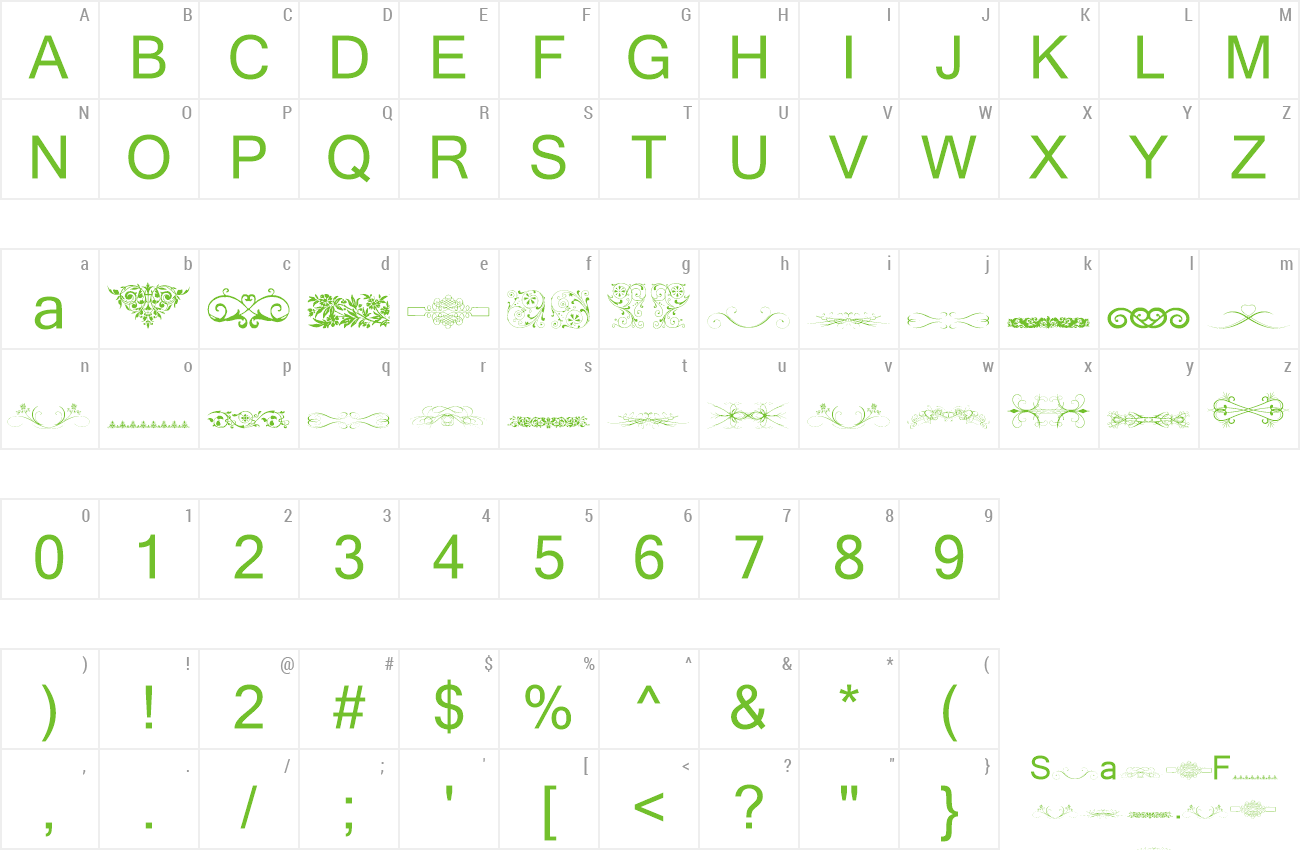 Font Vintage Decorative Signs 20 preview