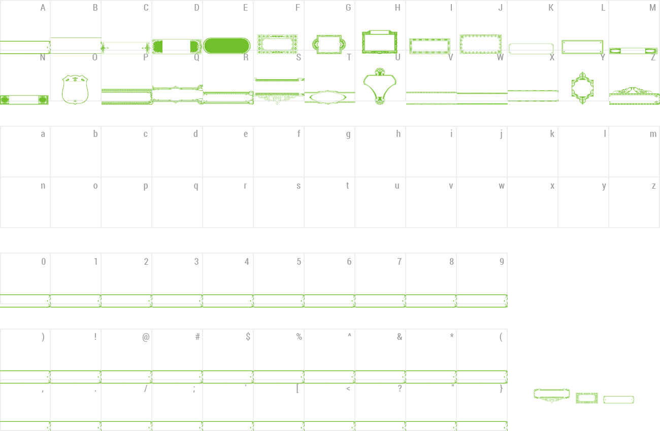 Font Vintage Panels_020 preview