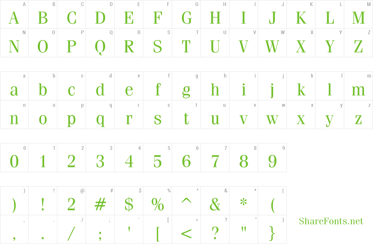 Font Compendium Book SSi preview