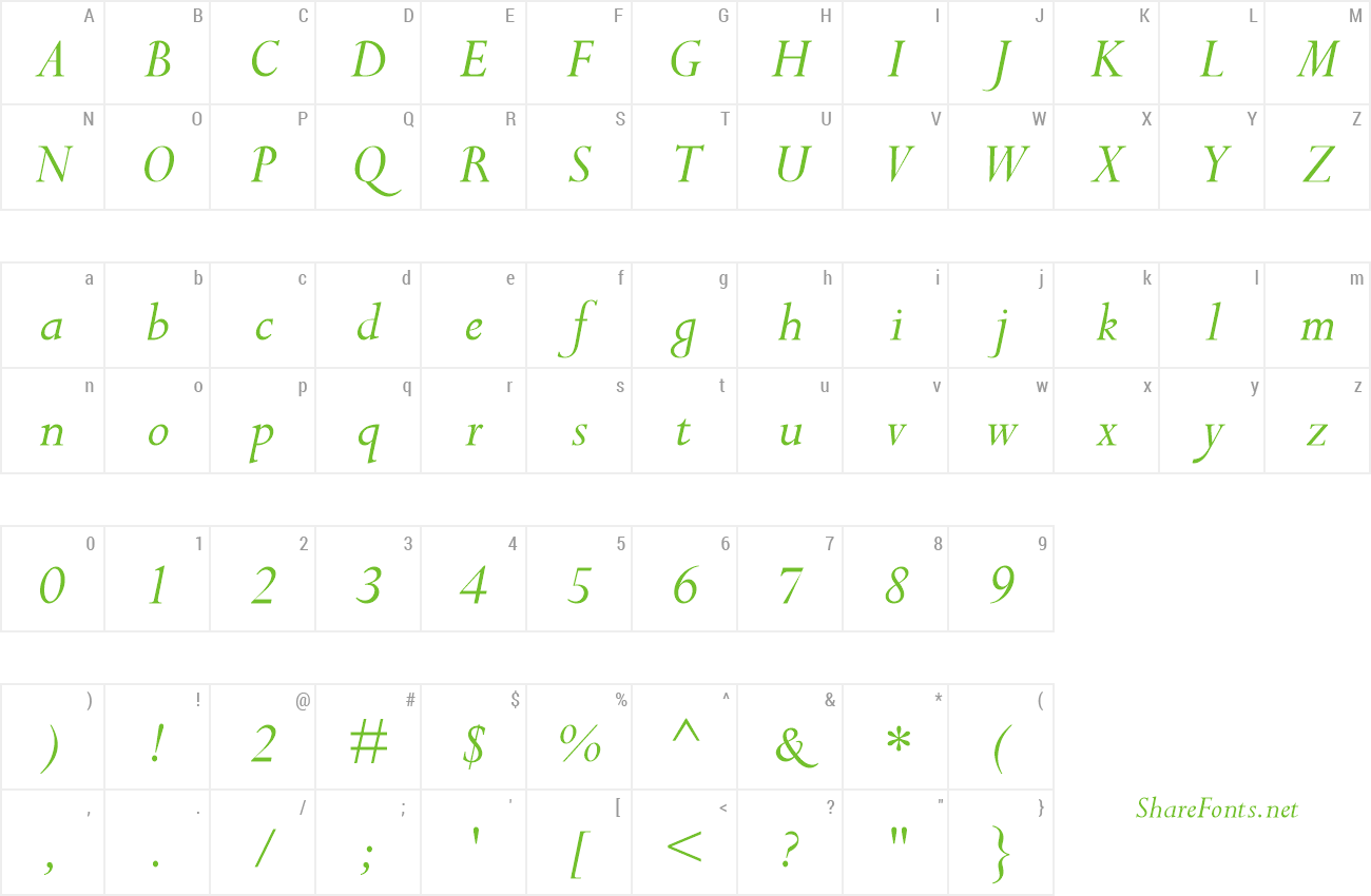 Font Compleat SSi preview