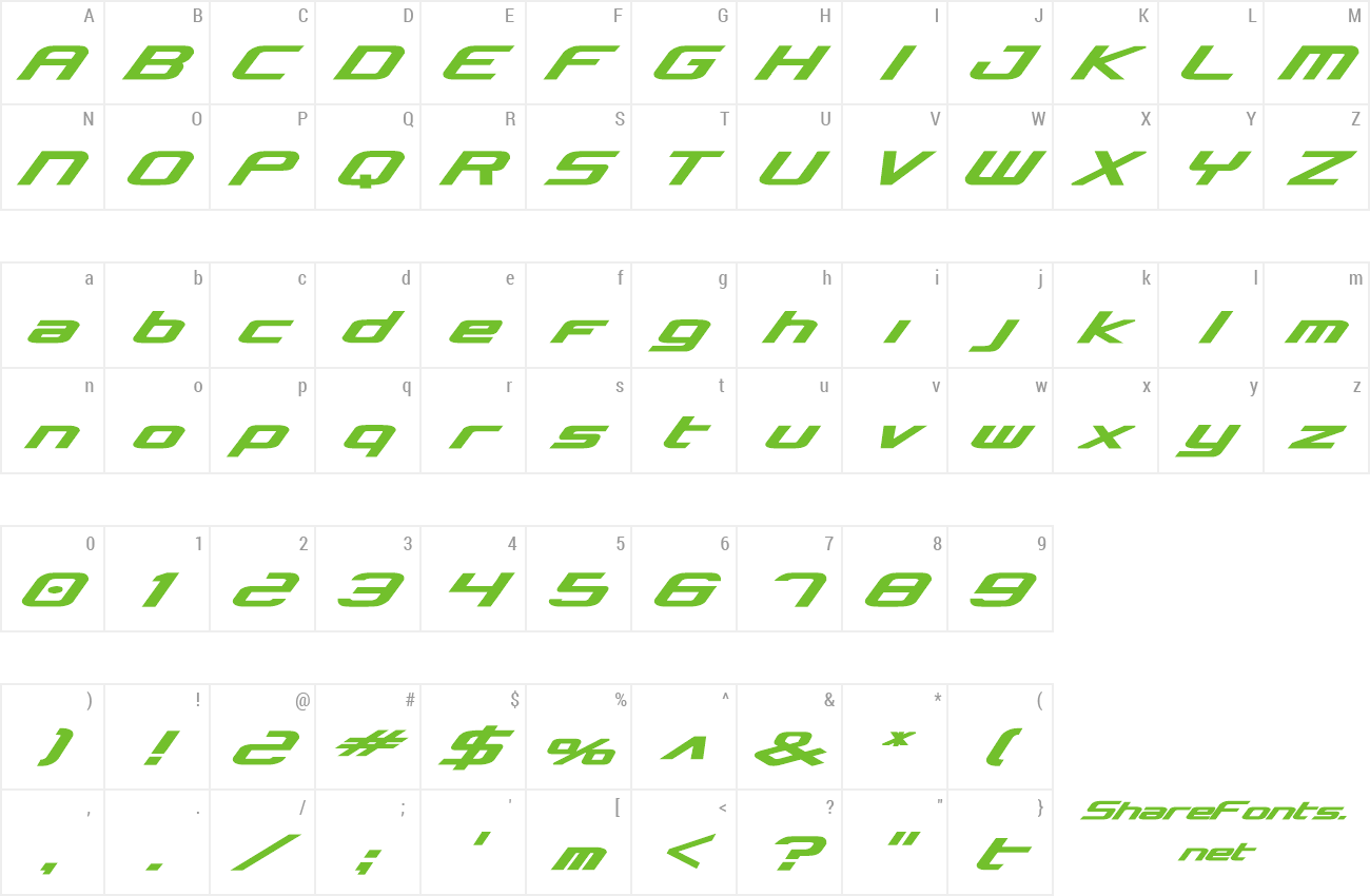 Font Concielian Bold preview