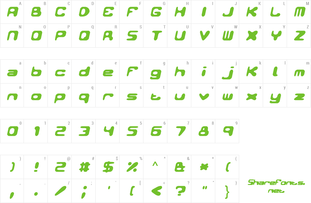 Font Conduit 2 Italics (BRK) preview