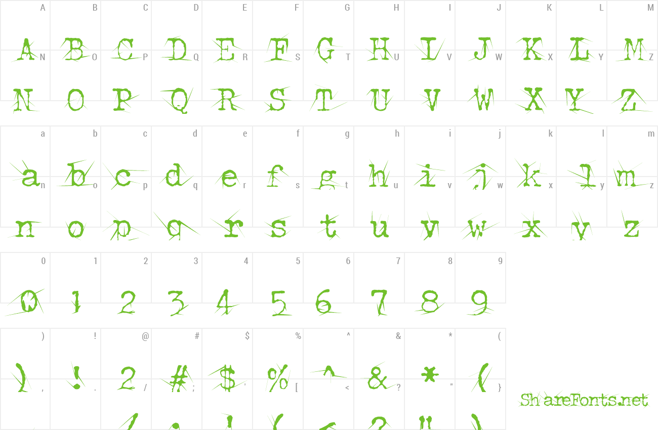 Font Confused Root preview