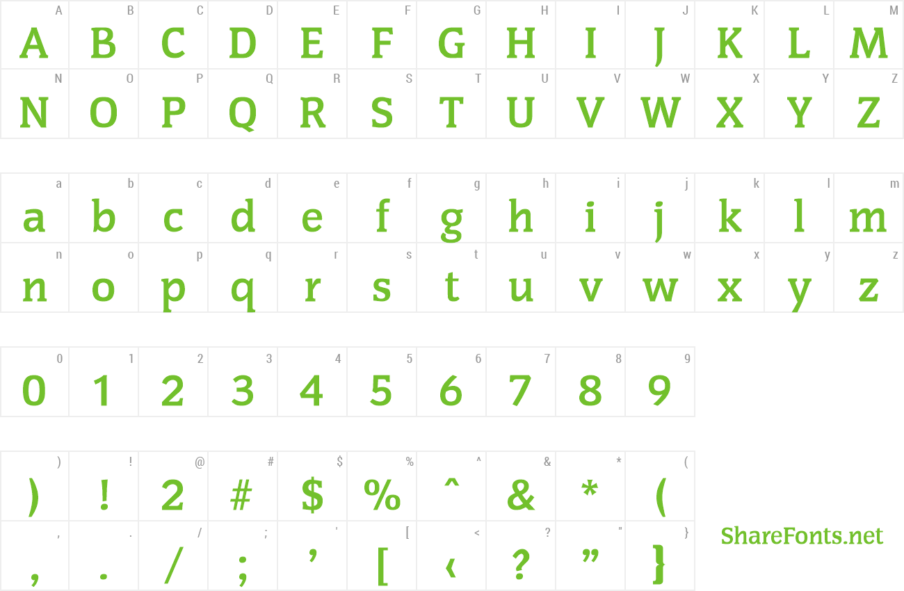 Font Congress-Bold preview