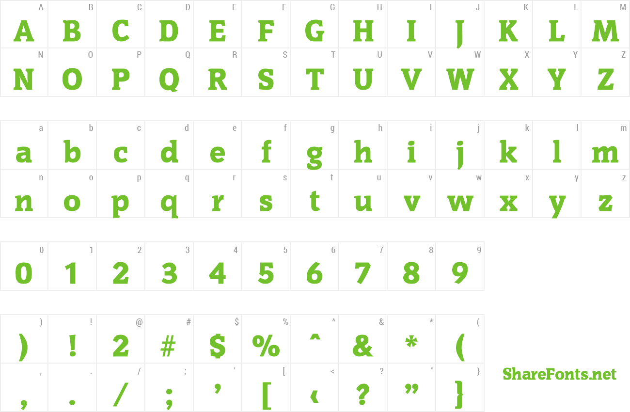 Font Congress-Heavy preview