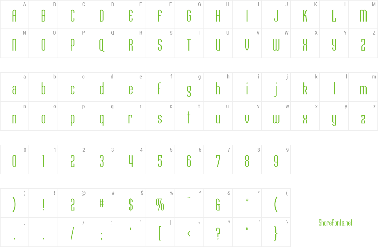 Font ConquesBookA preview