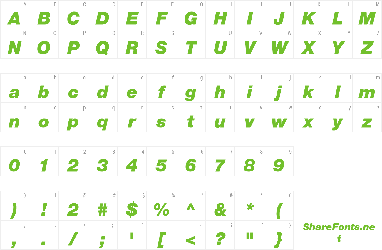 Font Context Reprise Black SSi preview