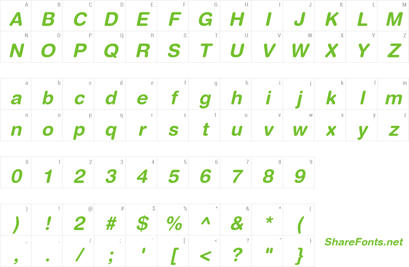 Font Context Rounded SSi preview