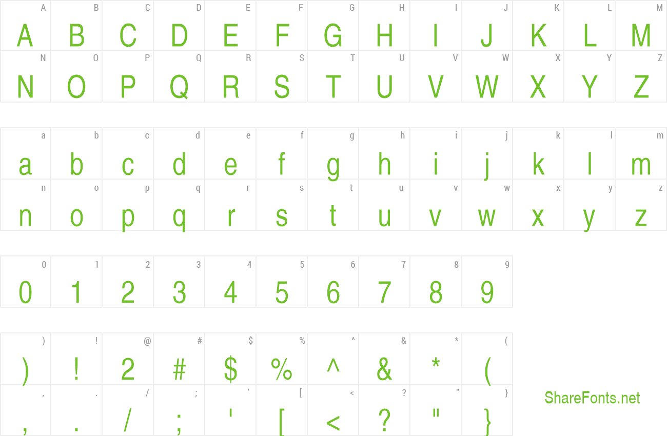 Font Context Semi Condensed SSi preview