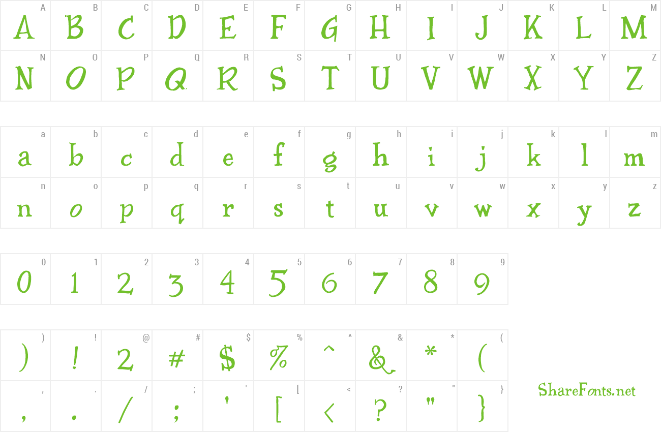 Font Conti Street preview