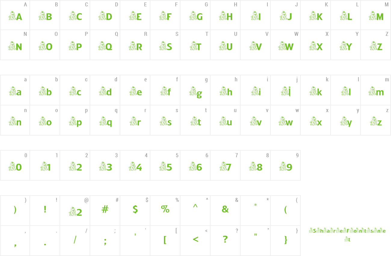 Font CoolFatCat preview