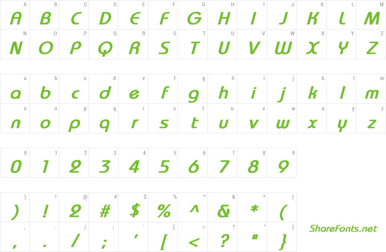 Font Cooline preview