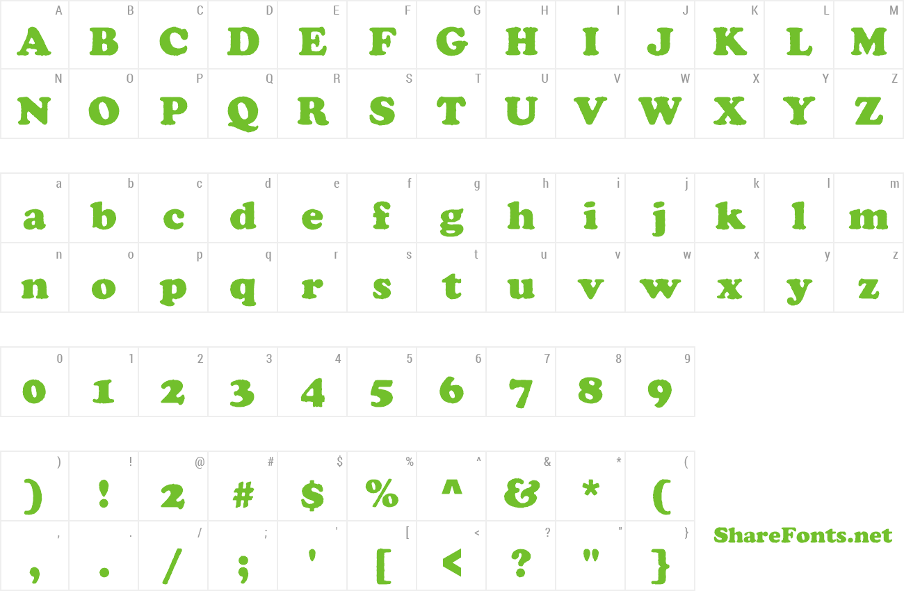 Font CooperAntD preview