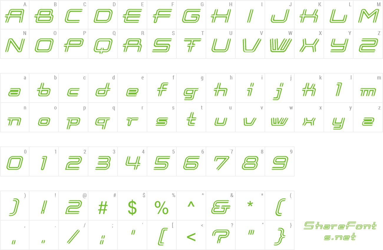 Font Cootnew preview