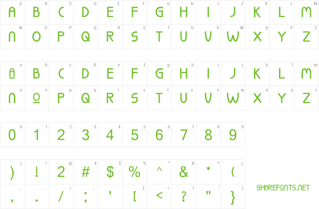 Font Sayurkol preview