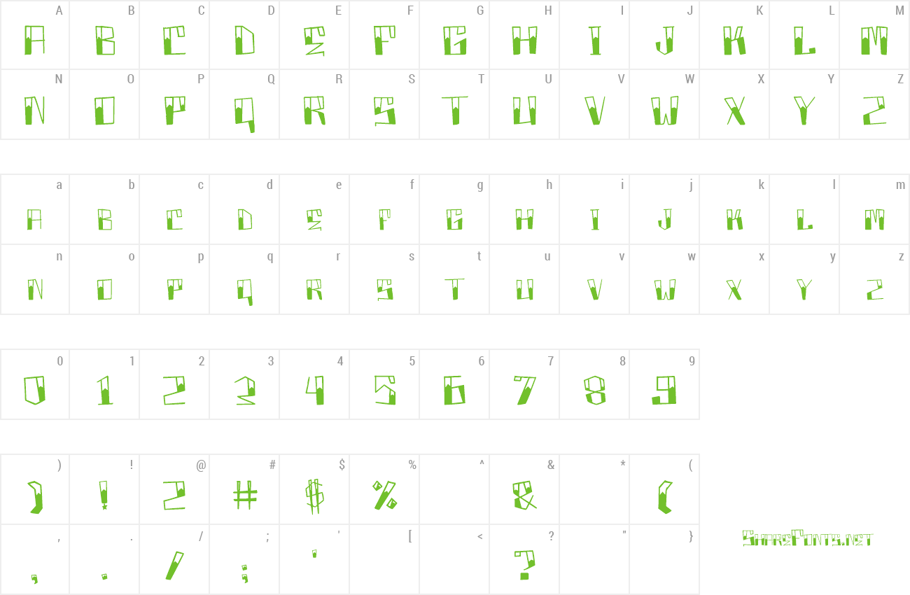 font box design font box design
