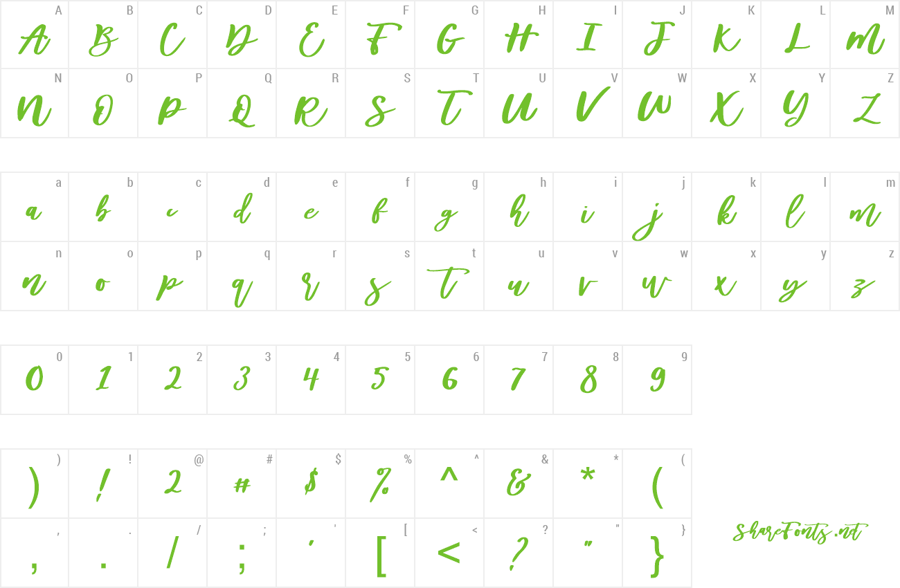 Font Diveil Script preview