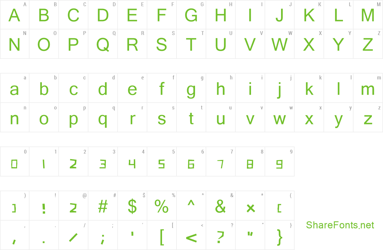 Font Kammer Diet preview