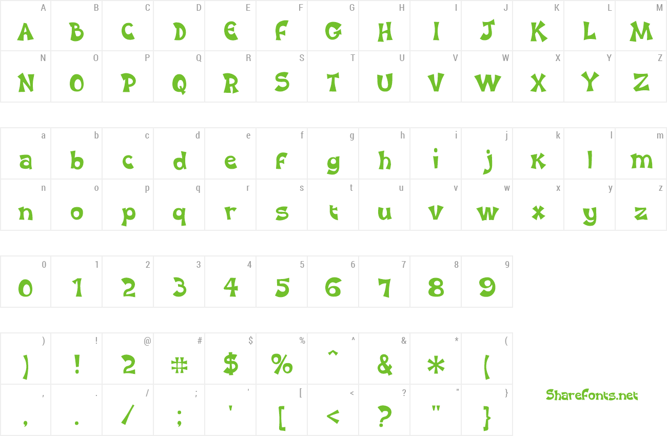 Font Karaoke Superstar BV preview