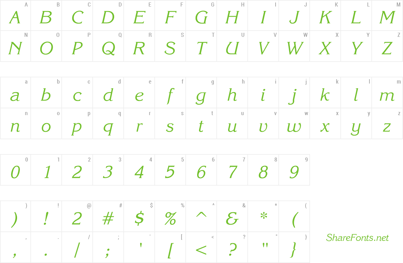 Font Karina Rus preview