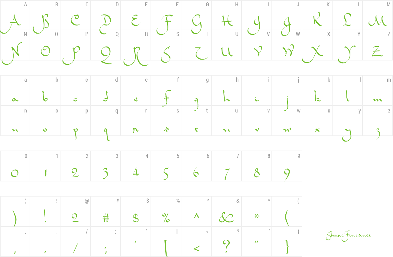 Font KarlKhayyamSH preview