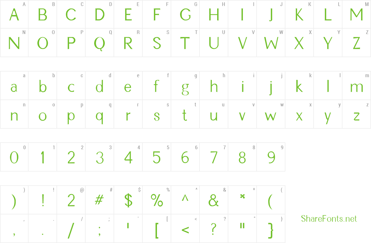 Font Kathlita.fog preview