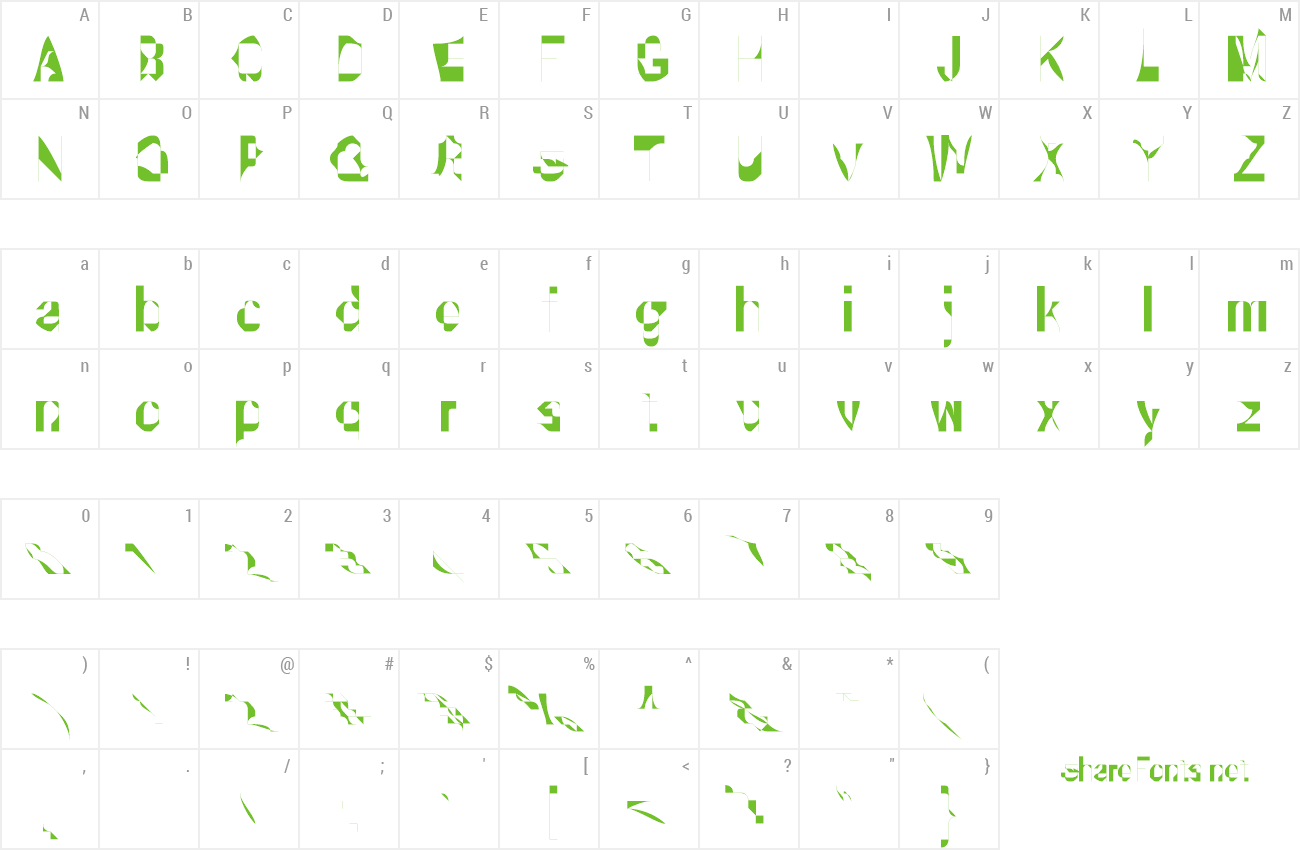 Font Kattakodd preview