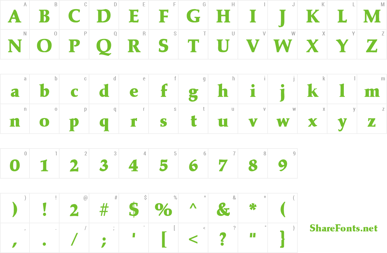 Font Katzen Display SSi preview