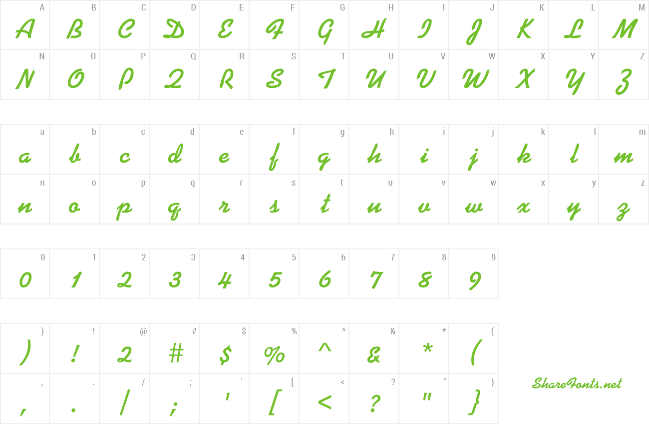 Font Kauflinn preview