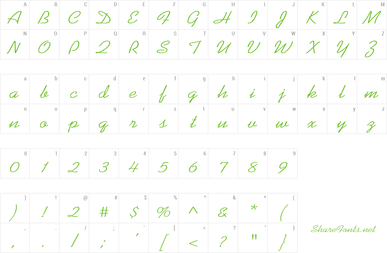 Font Kaufmann-Normal Wd preview