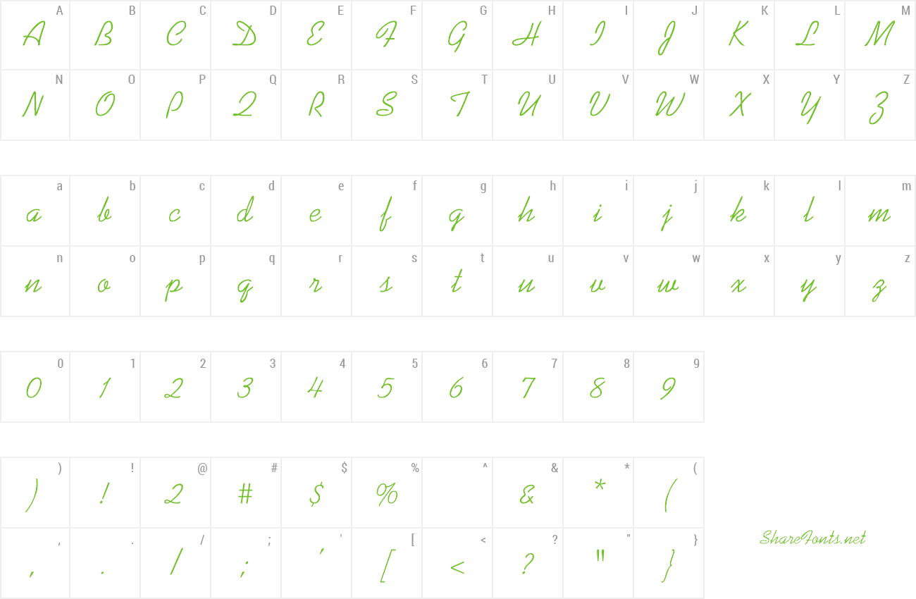 Font Kaufmann-Thin preview