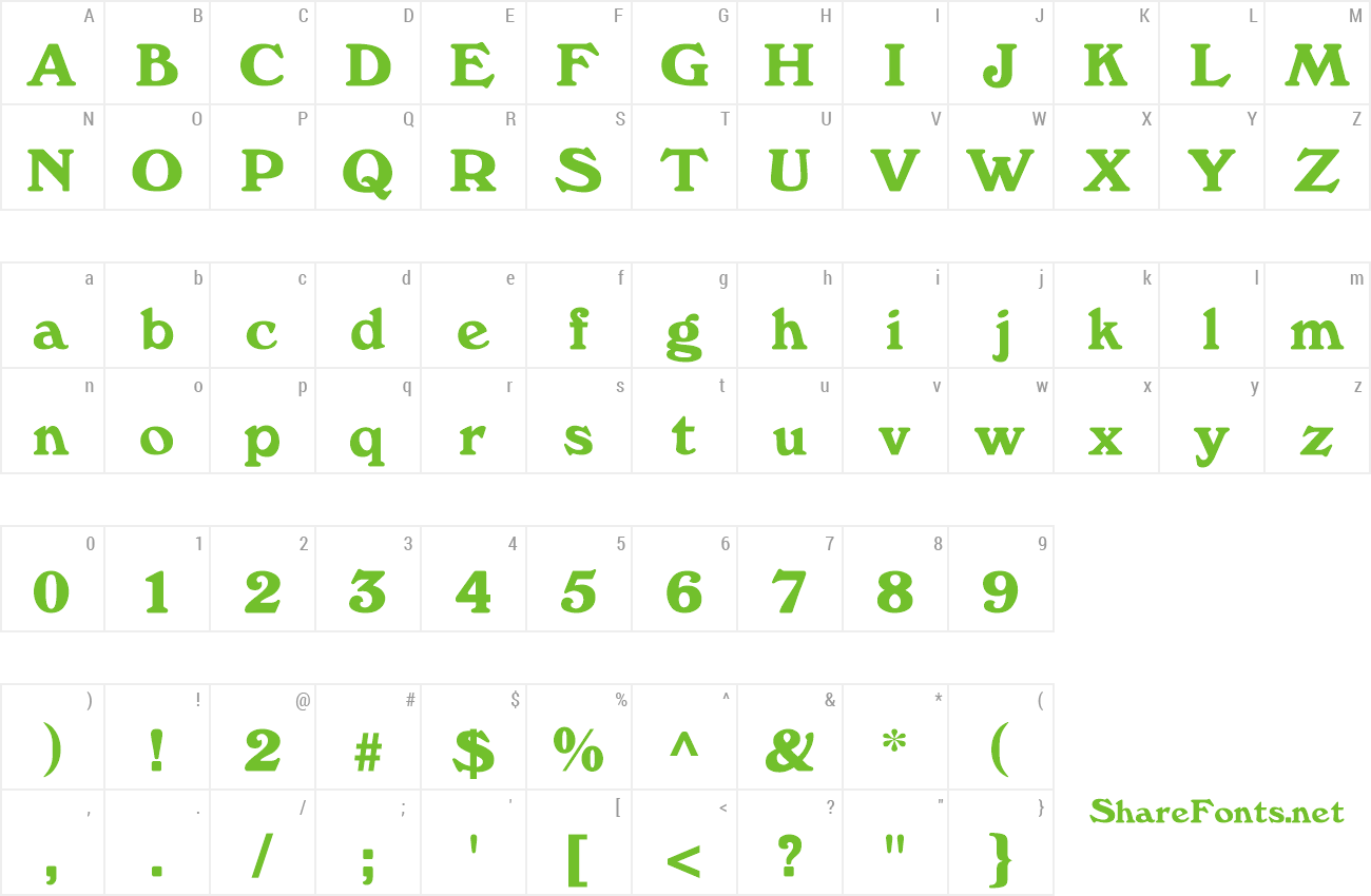 Font KesslerDemi preview