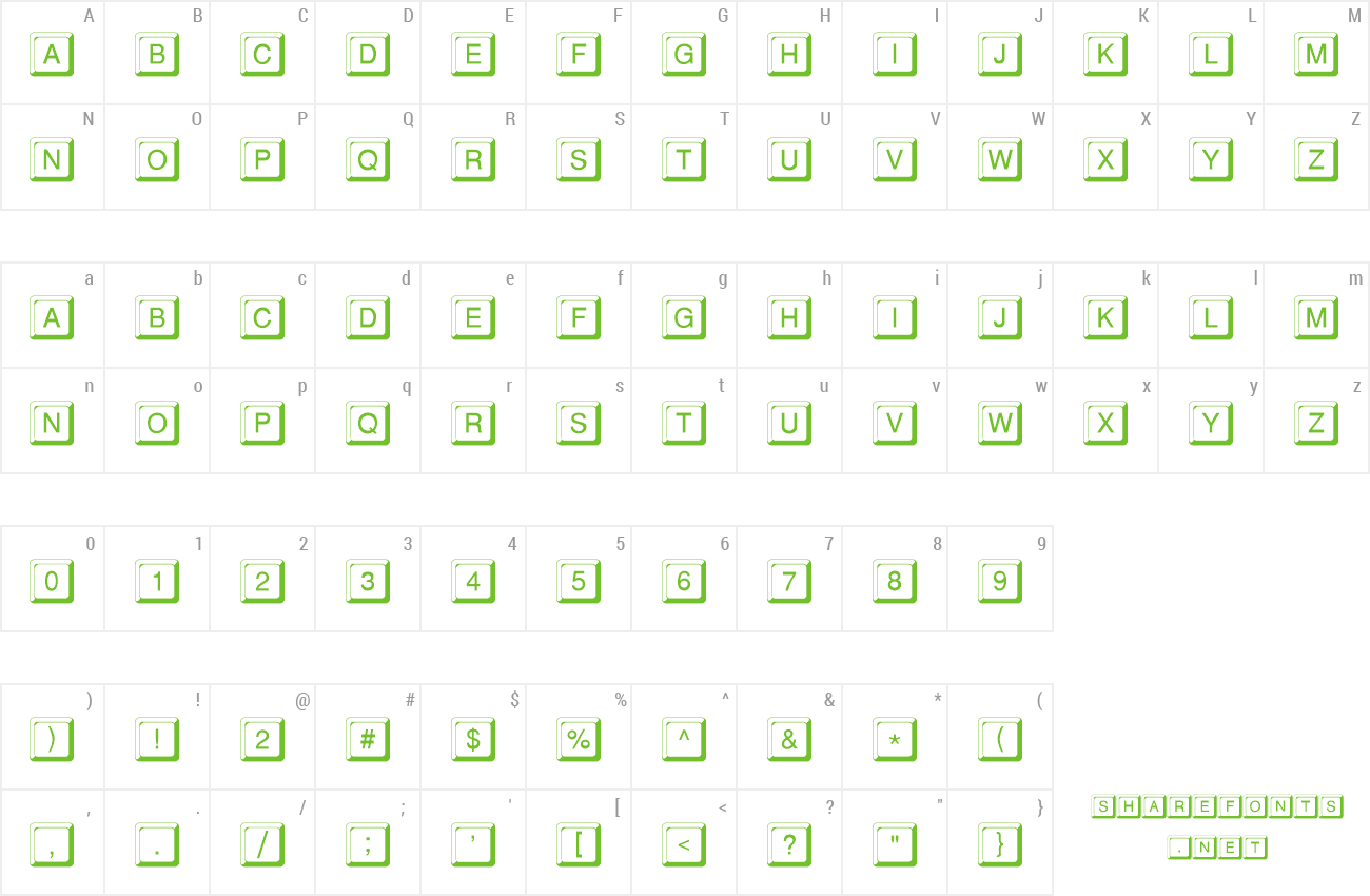 Font KeypressDB preview