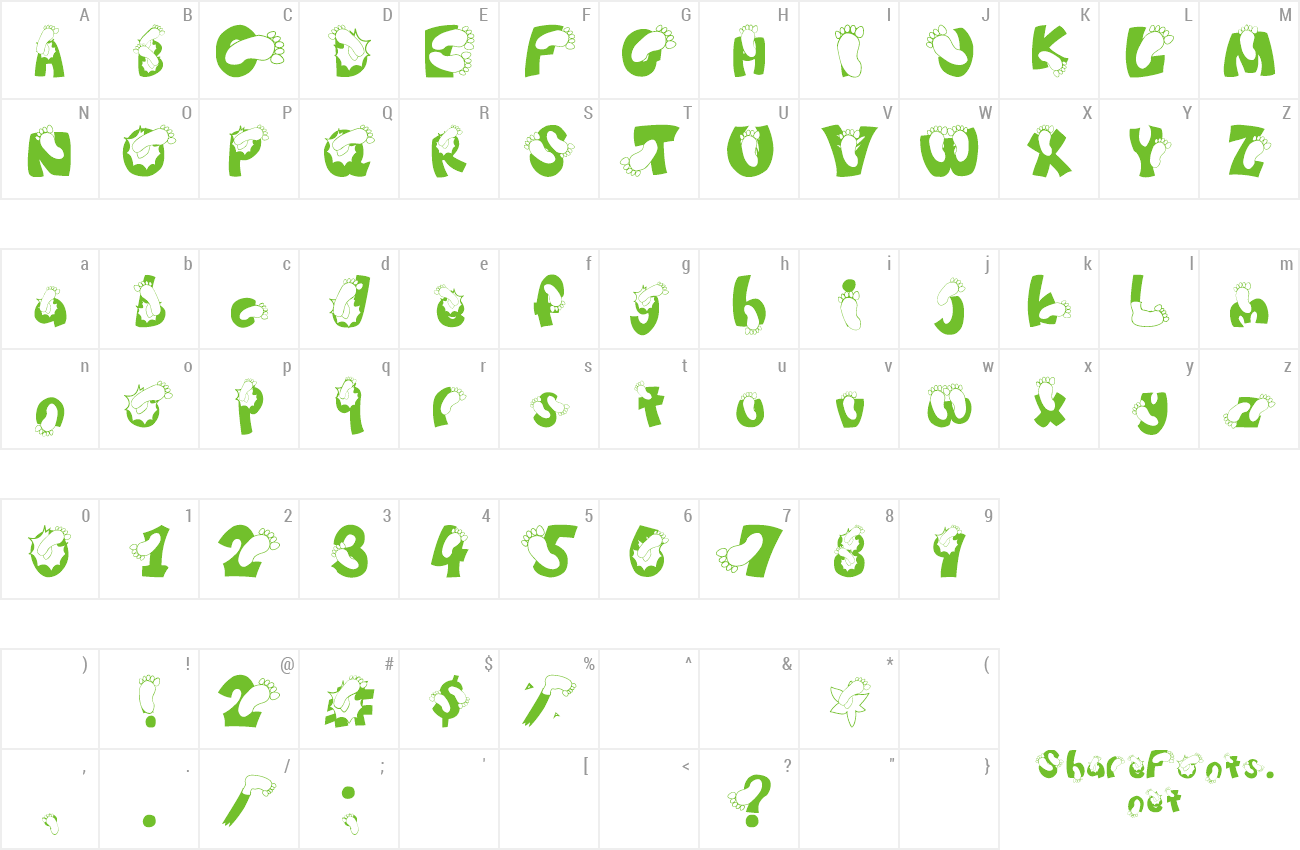 Font KICK!!!!! preview