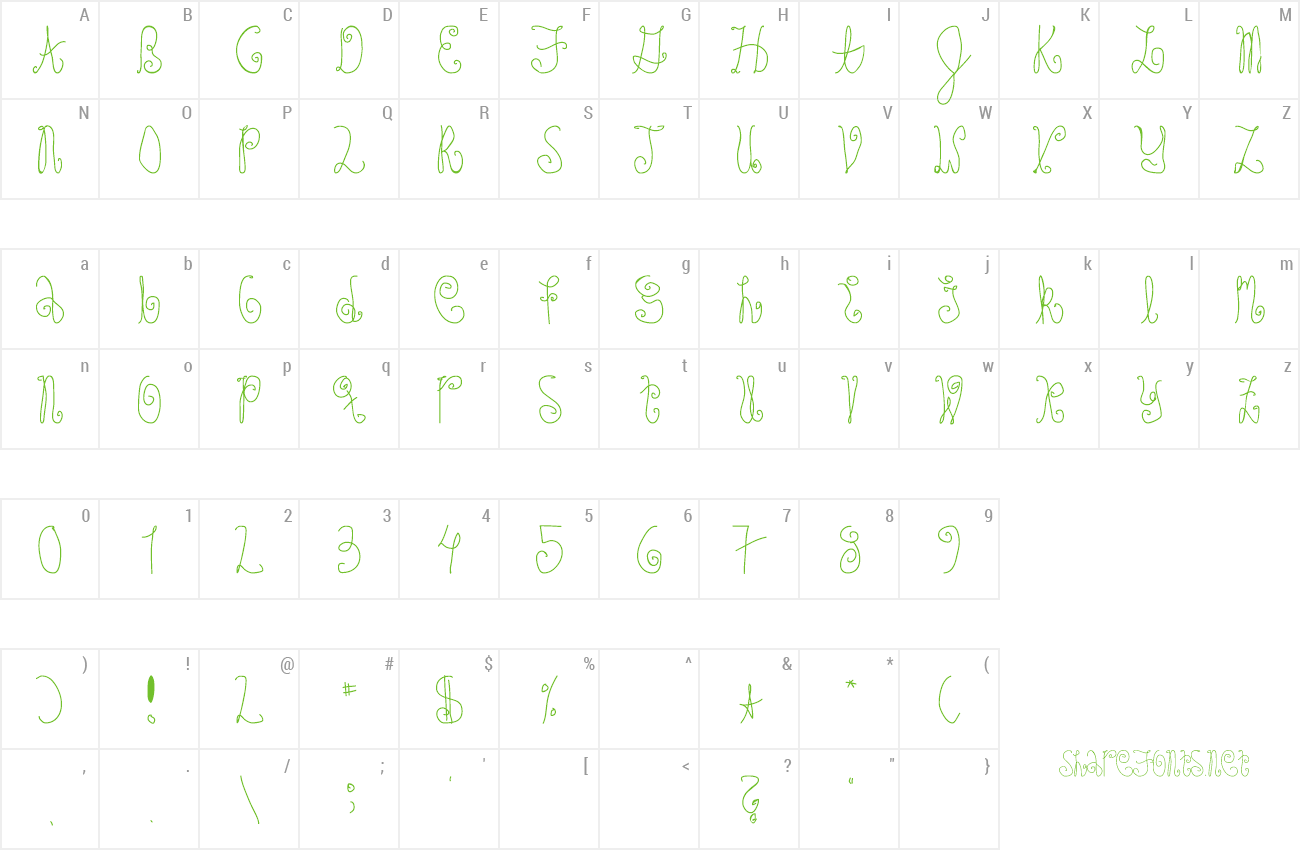 Font Schosszeit 1 preview