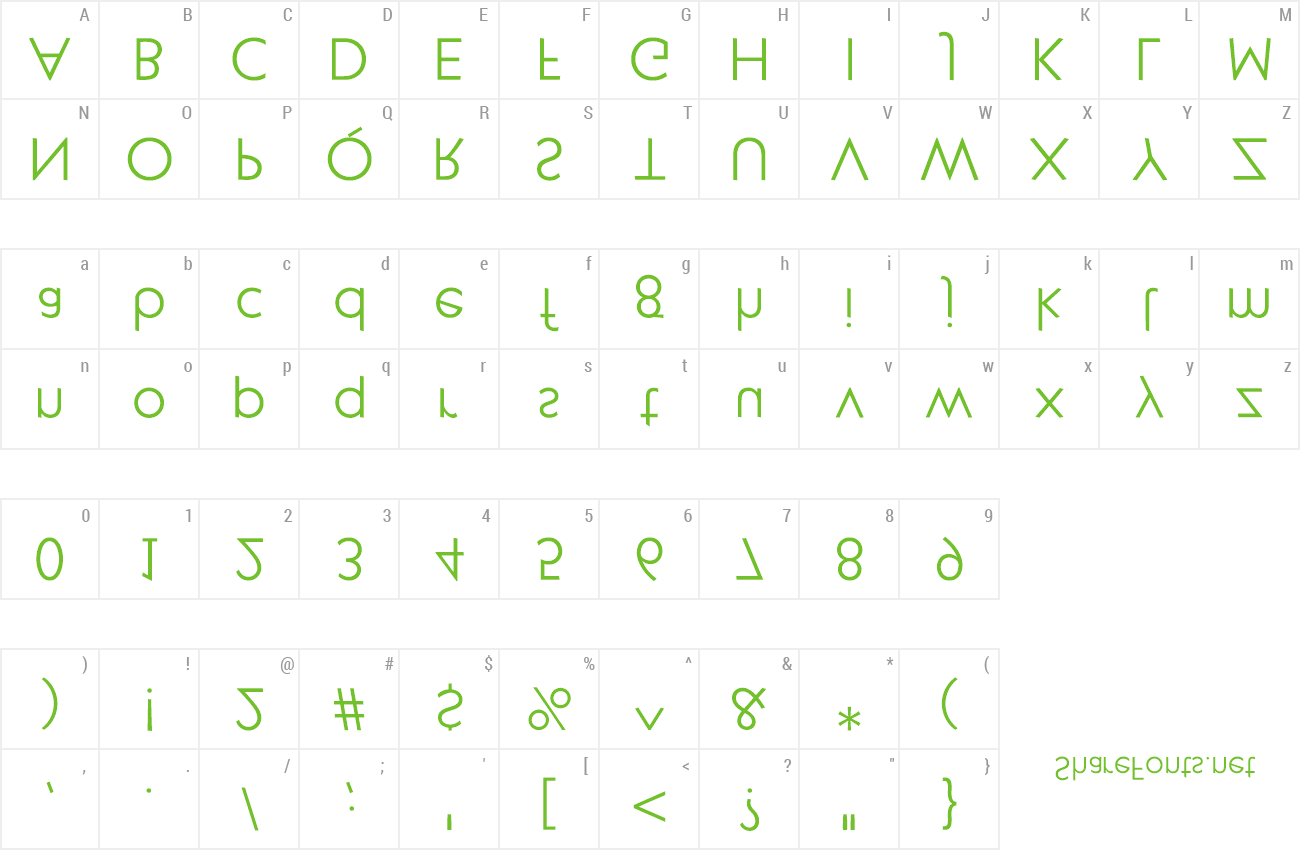 Font KlillForTypesetters preview