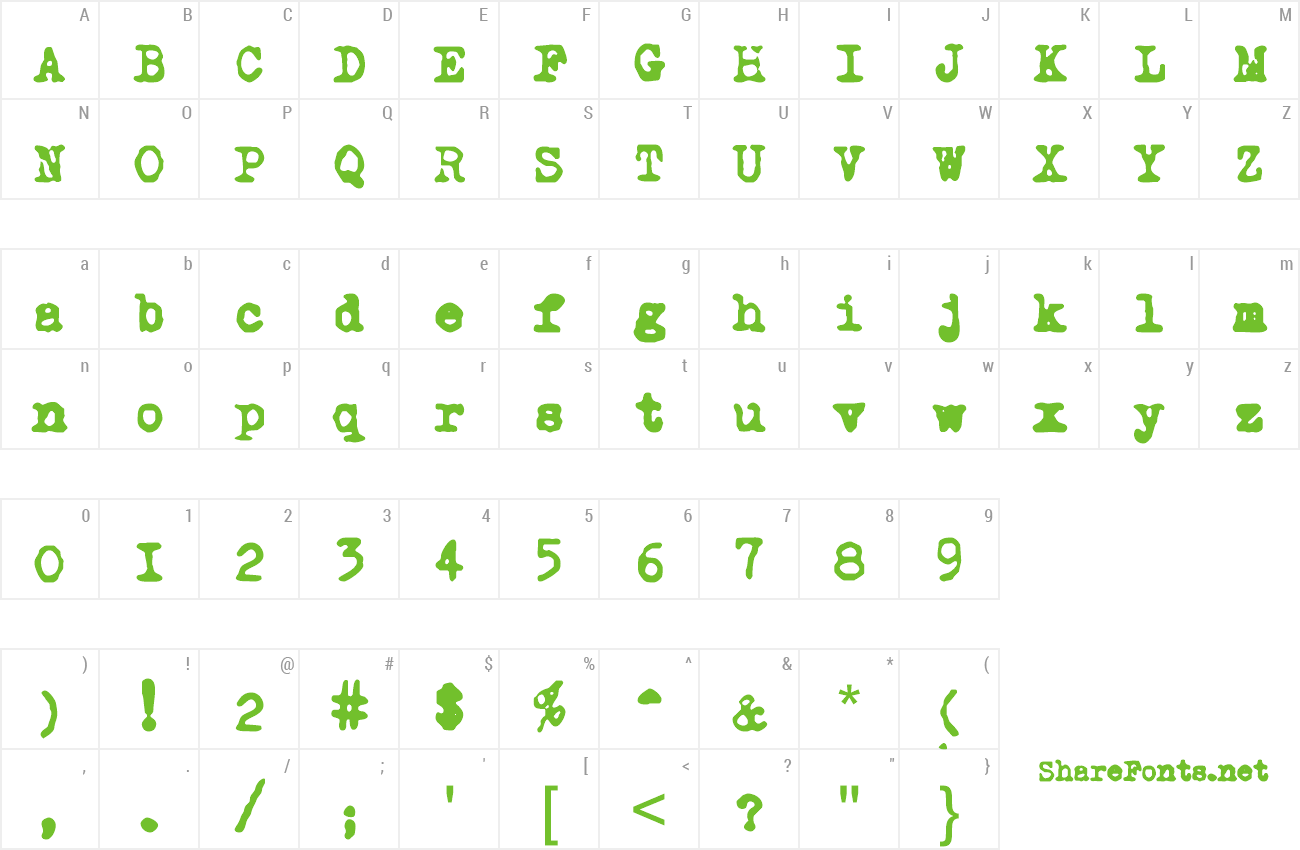 NoMore Typewriters Font download free