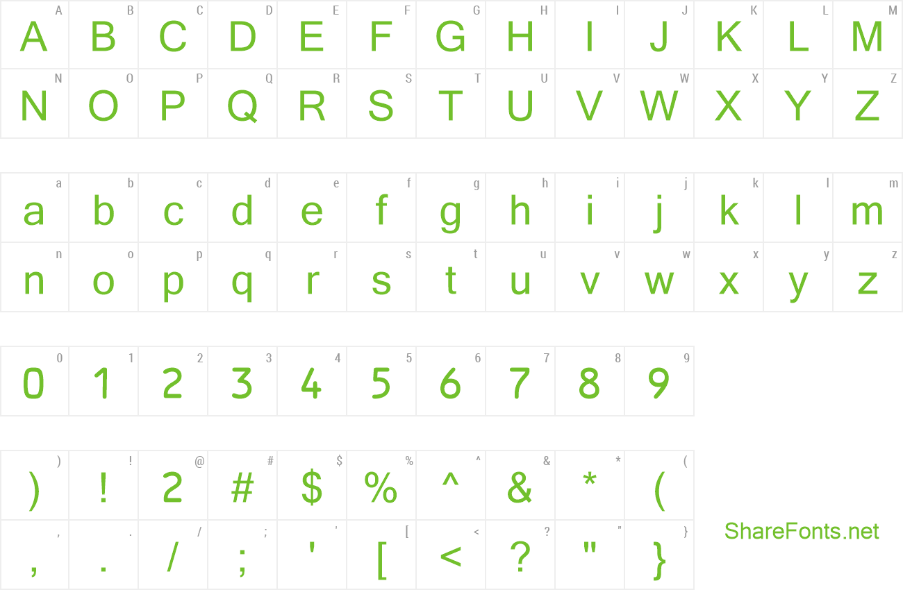 download ocr font