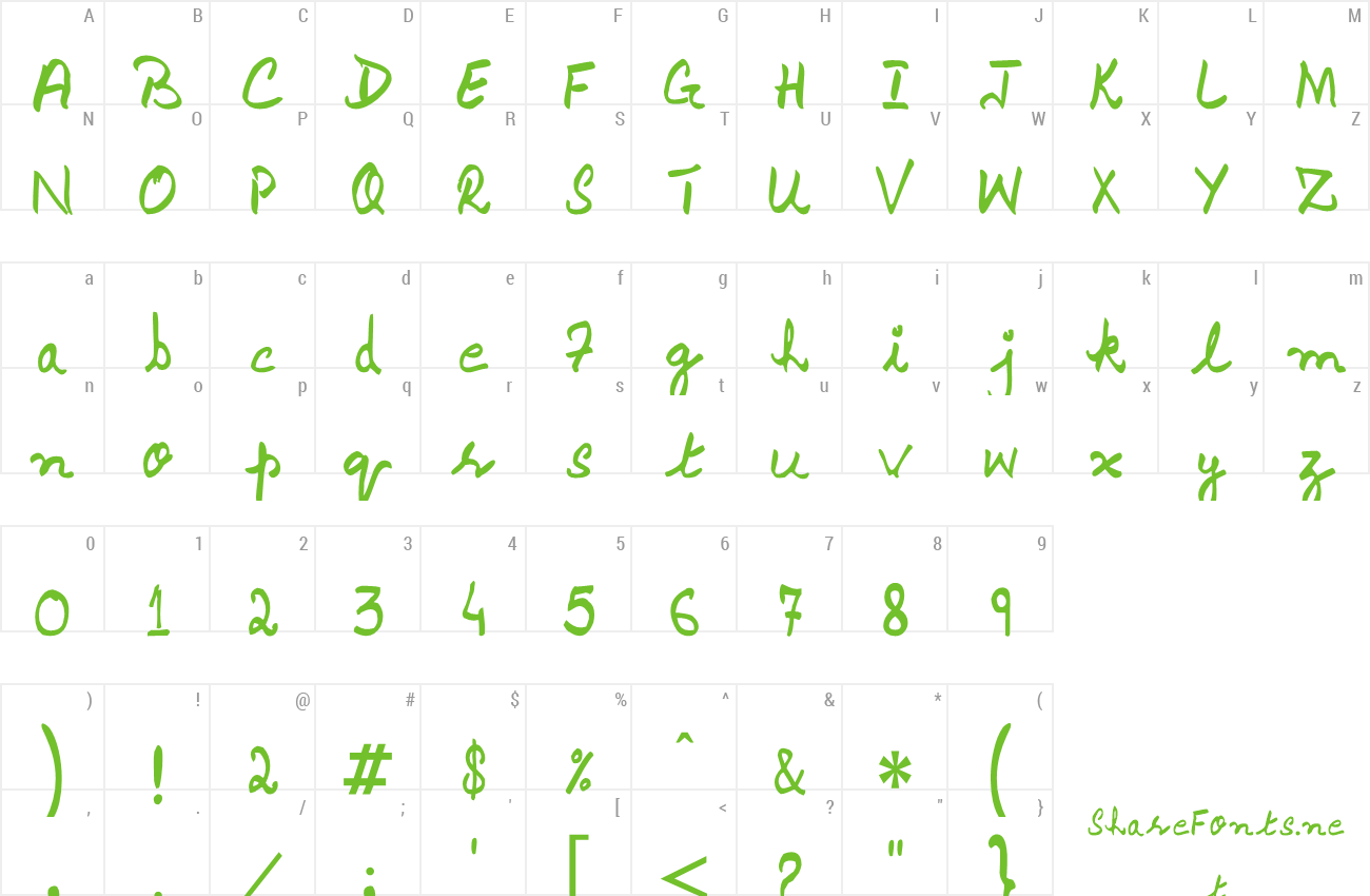 Font PakType Naqsh preview