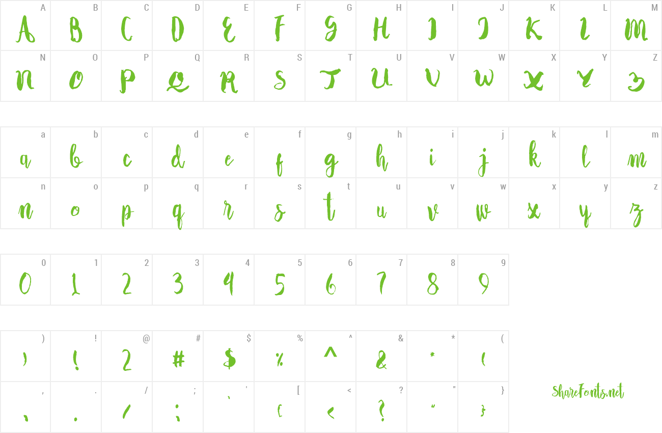 Font Autodidact preview